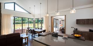 A new selection of our folding doors for living room range are online now, the thrufold options are launching now and offer 3 door sizes with 7 configurations to allow you to create something different, add ambience and enjoy the size of your two rooms while maintaining the ability to partition them in the winter or whenever it suits. Kitchen Bi Fold Doors Options Sizes Costs And Design Ideas Origin