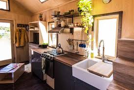 Farallon By Tumbleweed Tiny House Company Tiny Living Tiny House Kitchen Tumbleweed Tiny Homes Tiny House Company