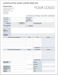 Work orders detail a request for the task to be completed, show relevant customer information, contractor info, and details of the job such as number, services to be performed. Free Construction Work Order Templates Forms Smartsheet
