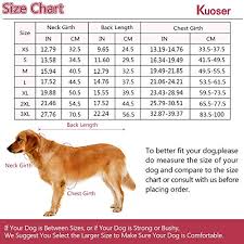 Kuoser Dog Coats Dog Jackets Waterproof Coats For Dogs