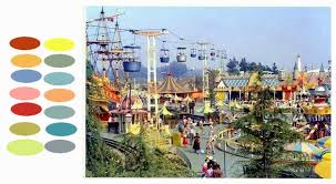 Kevin Kidney Happiest Color Combination On Earth Vintage Disneyland Happy Colors Disney Colors