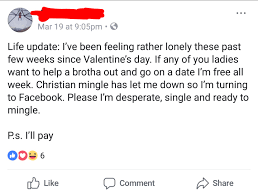 Setting up your dating profile only takes a minute, and then you can add pictures, take a personality test, search for your perfect match, and send smilies — at no cost. Christian Mingle Has Let Me Down Sadcringe