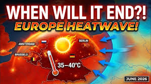 Germany, Netherlands, Belgium Heatwave ...