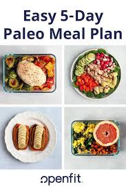 This 5 Day Paleo Meal Plan Is Full Of Paleo Recipe And Is A Healthy Way To Enjoy Meal Prepping If You R Easy Paleo Meal Plan Paleo Meal Plan Paleo Recipes Easy