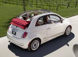 This Is The Fiat 500 With The Red Convertible Top I M In Love With This Car Fiat 500c Fiat 500 Fiat 500 Cabrio