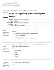 Among these were the spu. Lessons 4 To 9 Post Test Pdf Home Courses Psychological First Skills For Psycholog Lessons 4 To 9 Post Skills For Psychological Recovery Spr Online Course Hero