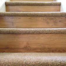 Carpet On Tread And Wood Or Laminate Flooring On The Riser This Design By Bp Carpets And Flooring Adds Carpet Stairs Laminate Flooring On Stairs Wooden Stairs