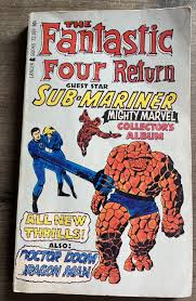 The Fantastic Four Return 1967 Lancer Paperback Marvel Comic Book | eBay