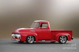Image result for Vermilion 1954 Ford Truck