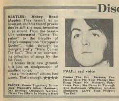 Abbey Road • LP by The Beatles