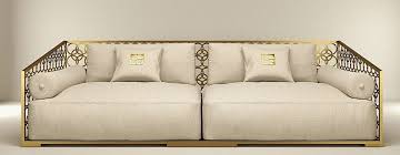Garden sofas are perfect for unwinding outside in comfort. Casa Padrino Luxury 3 Seater Sofa Ivory Champagne Gold 325 X 109 Cm Handmade Sofa With Pillows Living Room Sofa Garden Sofa Patio Sofa Hotel Furniture Luxury Quality