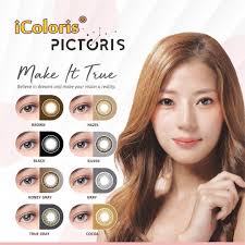 BIONICS ICOLORIS PICTORIS Monthly Disposable Color Contact Lenses (2 pcs)