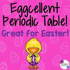 Periodic Table Easter Activity Periodic Table Create Words Easter Activities