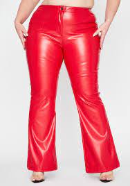 المنافسين تغادر الاختبار plus size red line wide cute flare pants slayboo -  thanlwin.org