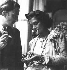 Salvador Dali And Coco Chanel 1930s Fotograf Coco Chanel Portre