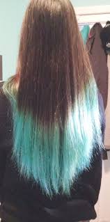 Karen S Turquoise Dip Dyed Ends Hair Colors Ideas Blue Tips Hair Dip Dye Hair Dipped Hair