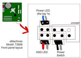 This does not by itself turn on the computer; Solved How Do I Hook Up The Power Switch Button Fixya