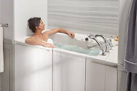 Dailylife portable bathtub, japanese soaking bath tub for shower stall, foldable bathtub with thermal foam, freestanding, folding & soaking spa bath tub with pillow for small spaces. What Are The Pros And Cons Of A Walk In Tub Kohler Bath Blog