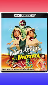 🧟‍♂️ Abbott and Costello Meet the Mummy — 4K UHD — Releasing 11/25/25 from  Kino Lorber 🏺 The laughs keep unwrapping! Abbott and Costello Meet the  Mummy arrives on 4K UHD with a fresh restoration, ...