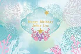 June 17 at 4:12 pm · pinohon jolina +11. Benutzerdefinierte Unter Die Meer Meerjungfrau Schwanz Baby Dusche Ozean Korallen Hintergrund Hohe Qualitat Computer Drucken Party Foto Hintergrund Background Aliexpress