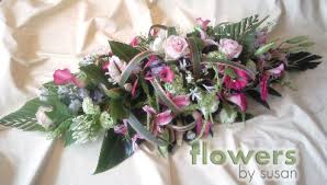 Current owner elizabeth mckenna has owned and operated the business since 1997. Contemporary Casket Spray Pink Tones Woods Of Arnold Arnold Nottingham