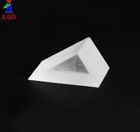 Prisma de cuña triangular ángulo recto reflejo de vidrio óptico