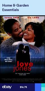 Love Jones Movie Poster 27 X 40 Larenz Tate Nia Long A Licensed New Love Jones Movie Love Jones Love Film