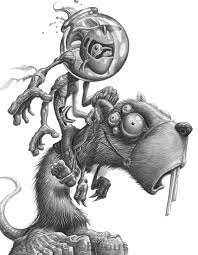 Gopher Rider Cropped C Jpeg Badass Art Lowrider Art Pop Art Drawing