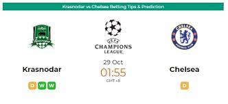 Krasnodar Vs Chelsea Betting Tips Prediction Chelsea Football Krasnodar Free Football
