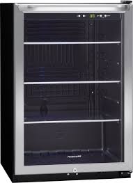 Shop ebay for great deals on mini fridges. Frigidaire Ffbc4622qs 4 6 Cu Ft Freestanding Beverage Center With 3 Adjustable Glass Shelves 138 12 Oz Can Capacity Pop Out Key Lock Tinted Glass Window And Reversible Door Swing
