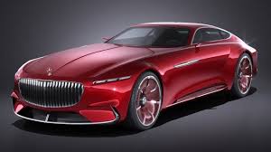 Mercedes Vision Maybach 6 Concept 3d Model Max C4d Obj 3ds Fbx Lwo Stl Avtomobili