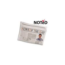 Macro tracking shot of a newspaper headline about the coronavirus, government officials break lockdown. Noted Can We Prevent A Second Coronavirus Lockdown True Health Initiative