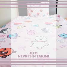 100% calidad peluche 20 cm shooky bts bt21 army legion kpop. Juego De Ropa De Cama Individual Bts Bt21 Diseno De Mosaico K Pop Juego De Sabanas K Pop Kpop Juegos De Ropa De Cama Aliexpress