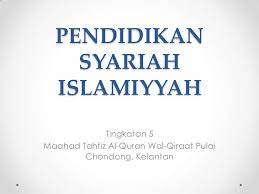 Posts about tingkatan 4 written by nra4002. Pendidikan Syariah Islamiah