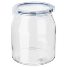 Ikea 365 Burk Med Lock Glas Plast Rymd 1 7 L Ikea In 2020 Ikea 365 Jar Food Storage Organization