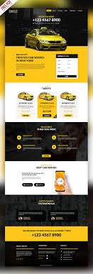 Taxi Cab Service Company Website Template Psd Psdfreebies Com Web Layout Design Web Design Tips Website Design Inspiration