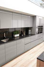 Maybe you would like to learn more about one of these? High Gloss True Handleless Kitchen Door A Lacquered Slab Design Kitchen Furniture Design Replacement Kitchen Doors Aluminium Kitchen