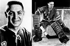 Vintage nhl goalie played for rangers