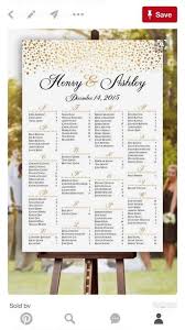 seating chart alphabetical or by table weddings