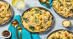 Lemon Pepper Chicken Linguine Recipe Hellofresh Chicken Stuffed Peppers Linguine Recipes Chicken Linguine