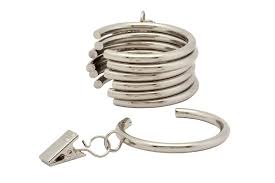 Free delivery and returns on ebay plus items for plus members. Designer Metals 1 3 8 Bypass C Ring For 1 3 8 Stationary Poles Curtain Rod Club