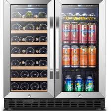 | this barn door cabinet holds a mini fridge and microwave! The 8 Best Beer Fridges In 2021