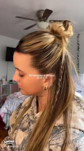 Easy Summer Hairstyles: Small Braids in a Claw Clip