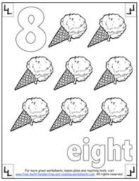This free printable features tracing and coloring worksheets in vertical orientation. Number Coloring Pages