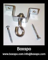 Punch Bag Ceiling Hook Steel With Swivel Fittings Heavy Duty Silver Punch Bag Hanging Ceiling Fitting Hook With Fittings Bolsa De Boxeo Columpios Herrajes