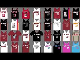 Check out our miami heat jersey selection for the very best in unique or custom, handmade pieces from our sports & fitness shops. Miami Heat Uniform History Youtube