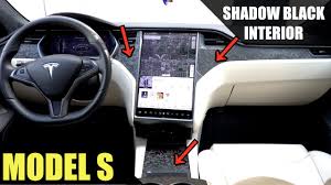 Select model (all models) model 3 model s model x model y roadster. Tesla Model S Shadow Black Vinyl Interior Dash Wrap Tint Youtube