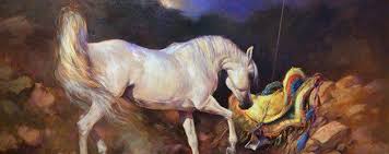 بعض من عجائب الخيل horse painting painting horse art