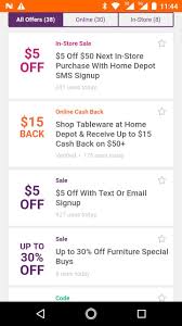 Coupons For Home Depot For Android Apk Download