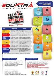 Karnival pendidikan mara (mara education carnival) #jomsambungbelajar kembali lagi dengan pelbagai peluang pendidikan, kerjaya dan temuduga terbuka bagi pelajar lepasan spm/stpm dan pencari kerja. Karnival Pendidikan Mara Kpm Eduxtra Twitter